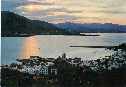 POSTAL PV00609: Atardecer en Puerto de la Selva