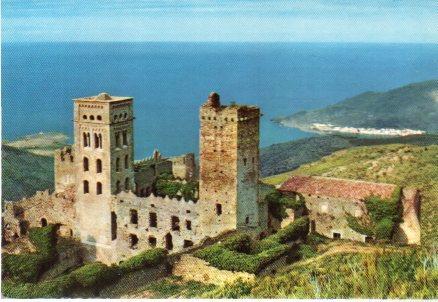 POSTAL PV00611: Monasterio de San Pedro de Roda en Port de la Selva
