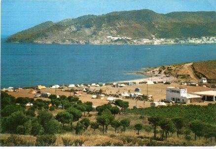 POSTAL PV00618: Vista camping en Port de la Selva