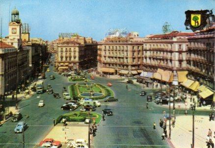 POSTAL PV00626: Puerta del Sol, Madrid