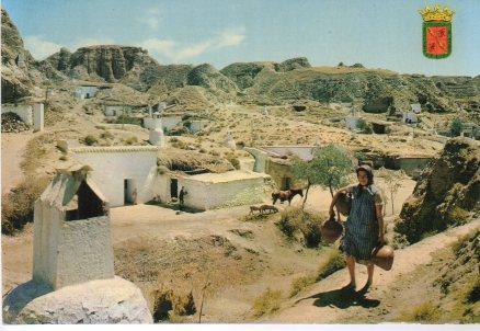 POSTAL PV00446: Cuevas en Purullena