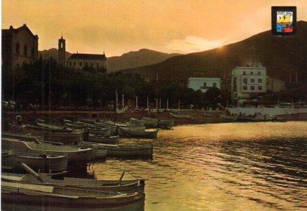 POSTAL PV00435: Puesta de sol en Port Bou