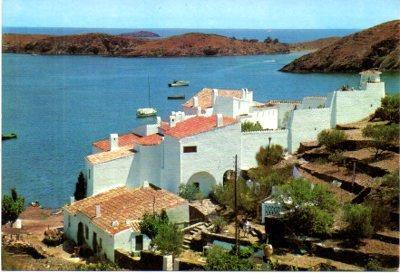 POSTAL PV00405: Vista parcial Port Lligat, Girona