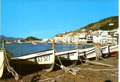 POSTAL PV00406: Barcas en Port Lligat, Girona