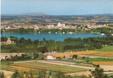 POSTAL PV00412: Vista aerea de Porqueras, Girona