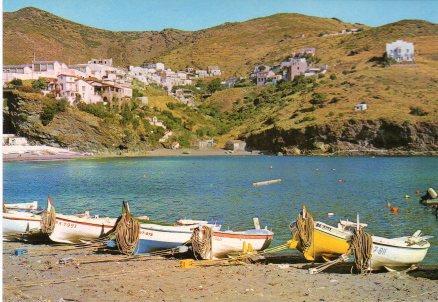 POSTAL PV00432: Barcas en Port Bou