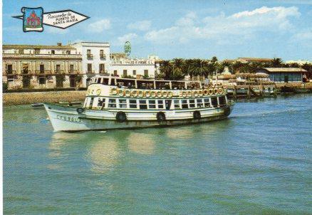POSTAL PV00429: Rio Guadalete en el Puerto de Santa Maria