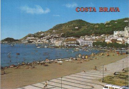 POSTAL PV00421: La playa de Port de la Selva, Gerona