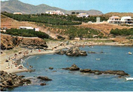 POSTAL PV00512: Playa de La Farella en Llansa