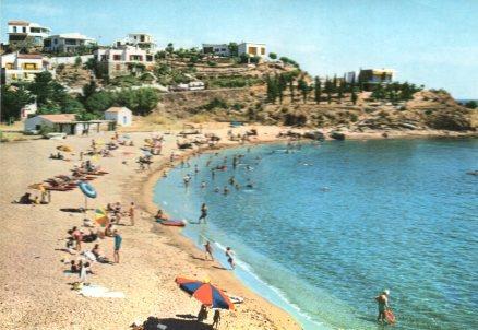 POSTAL PV00513: Vista playa de Grifeu en Llansa