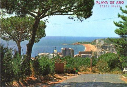 POSTAL PV00535: Playa de Aro vista desde una de sus colinas