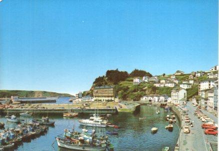 POSTAL PV00536: Vista de la Darsena de Luarca