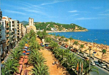 POSTAL PV00473: Paseo Mosen Jacinto Verdaguer en Lloret de Mar