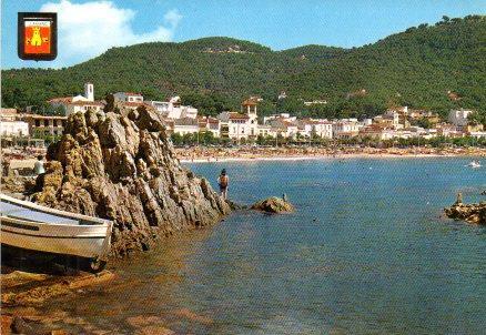 POSTAL PV00478: Detalle de la playa de Llafranch