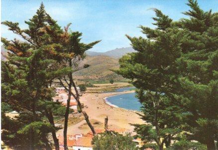 POSTAL PV00487: Vista de la playa de Llansa
