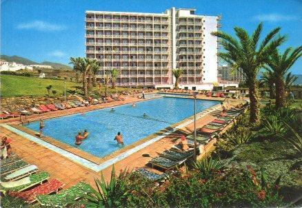 POSTAL PV00493: Hotel Los Patos en Benalmadena Costa