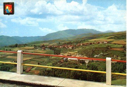 POSTAL PV00859: Mollo vista general, Gerona