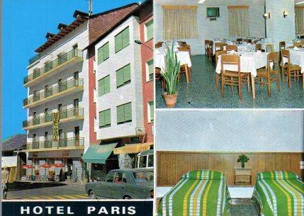 POSTAL PV00869: Hotel Paris en Encamp, Andorra