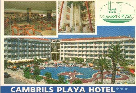 POSTAL PV00841: Cambrils Playa Hotel