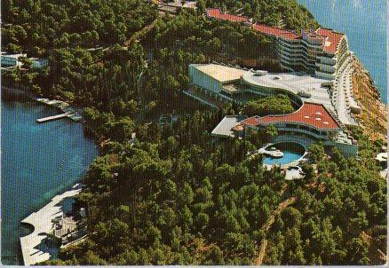 POSTAL PV00831: Hotel Cavtat en Croacia