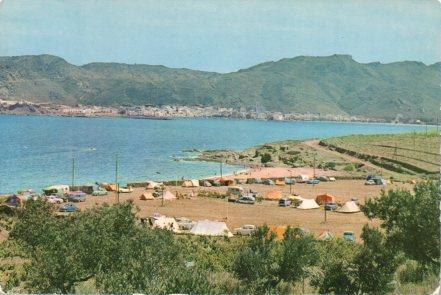 POSTAL PV00929: Camping Playa Port de la Vall en Port de la Selva