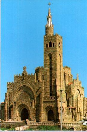 POSTAL PV00936: Templo Votivo del Mar en Panjon