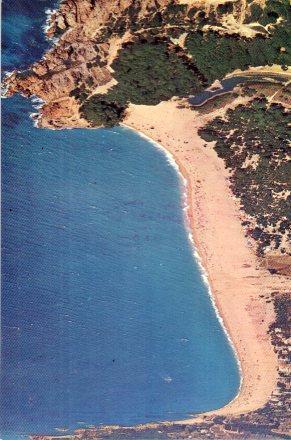 POSTAL PV00938: Playa de Aro vista aerea de la playa
