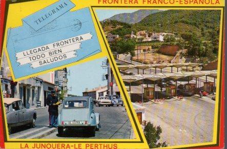 POSTAL PV00897: Frontera franco española