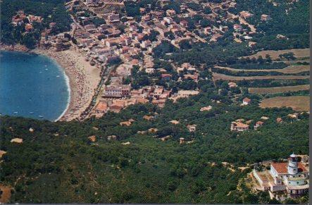 POSTAL PV00905: Llafranch vista aerea