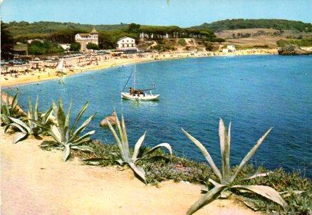 POSTAL PV00813: Velero en La Fosca de Palamos