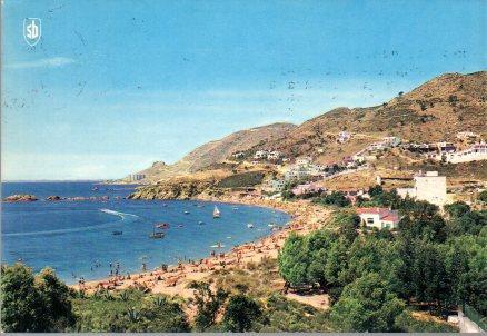 POSTAL PV00715: Cala Almadraba en Rosas. Publicidad Martinez y Cia