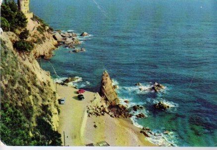 POSTAL PV00717: Playas de La Caleta en Palma