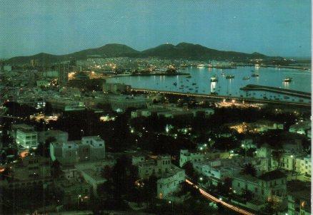 POSTAL PV00730: Las Palmas de noche