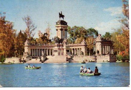 POSTAL PV00679: Estanque del Retiro, Madrid