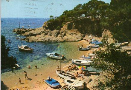 POSTAL PV00707: Cala Sa Cova en Playa de Aro