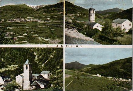 POSTAL PV00703: Vistas de Planolas 