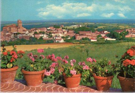 POSTAL PV00744: Vista general de Llado, Gerona