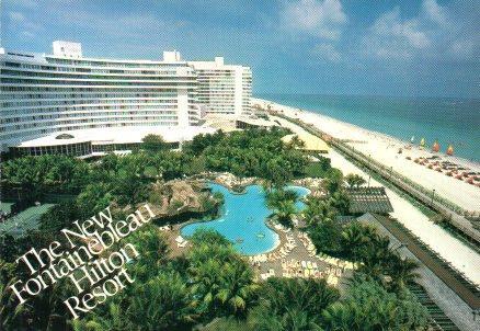 POSTAL PV00784: The New Fontainebleau Hilton Resort en Miami Beach, Florida