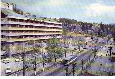 POSTAL PV00788: Hotelut Montana en Sinaia, Rumania