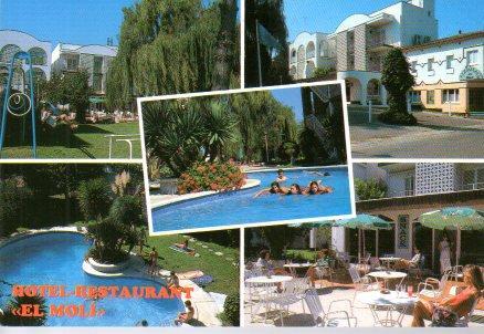 POSTAL PV00789: Hotel restaurant El Moli en Sant Pere Pescador