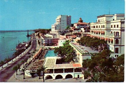 POSTAL PV00792: Hoteles en el Paseo Maritimo de Palma