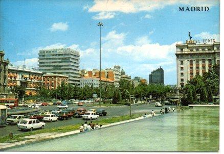 POSTAL PV00795: Paseo de la Castellana, Madrid