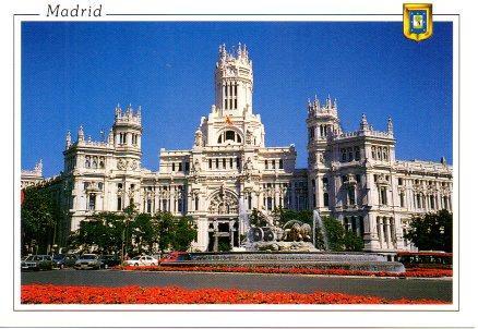 POSTAL PV00799: Palacio de Comunicaciones en Madrid