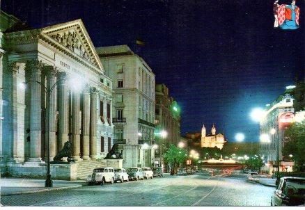 POSTAL PV00800: Palacio de las Cortes Generales, Madrid