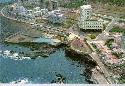 POSTAL PV00752: Hoteles en Puerto de la Cruz vista aerea