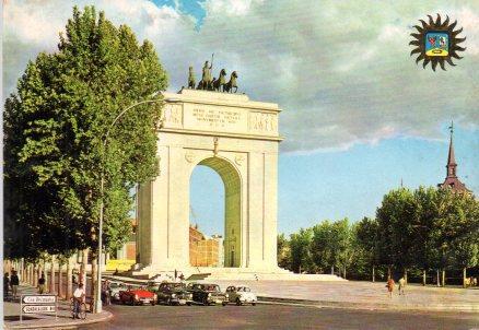 POSTAL PV00754: Arco de la Victoria, Madrid
