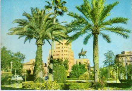 POSTAL PV00755: Plaza de España en Palma de Mallorca