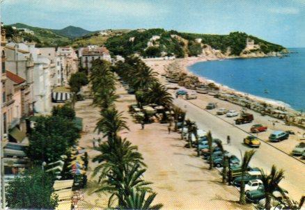 POSTAL PV00762: Lloret de Mar vista del Paseo y playa