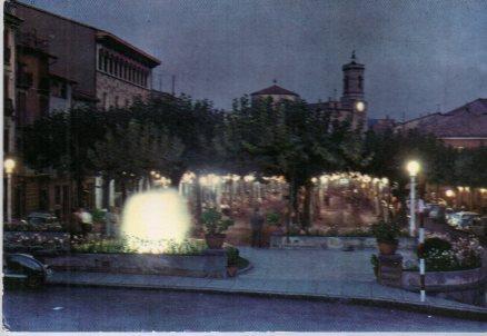 POSTAL PV00763: Paseo del Blay atardecer en Olot