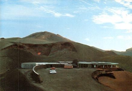 POSTAL PV00776: Restaurant en Montaña del Fuego, Lanzarote